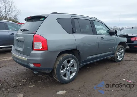 2012 Jeep Compass Limited z USA, uszkodzony, nr VIN 1C4NJDCB0CD630301